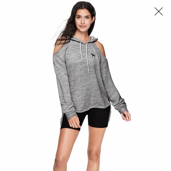 PINK Victoria's Secret Tops - Cold shoulder PINK pullover